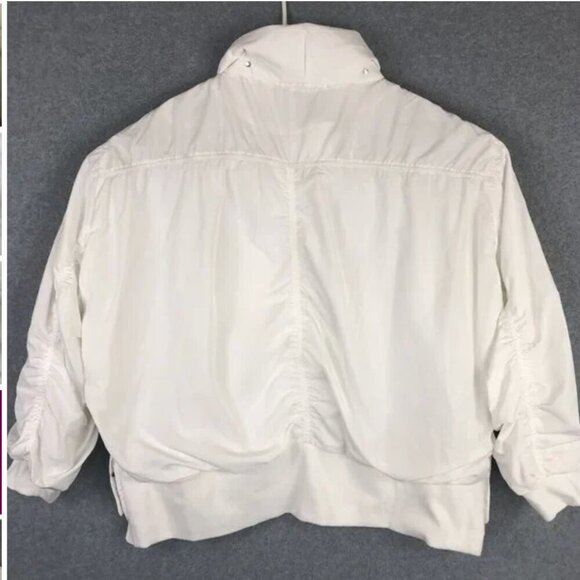NWT Athleta Point Reyes Bomber White size 2x - Picture 5 of 7